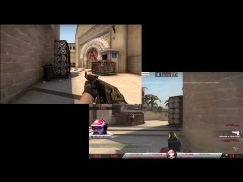 Clutch Round vs Polish twitch.tv streamer 1vs4 OT