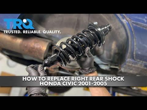 How to Replace Right Rear Shock 2001-2005 Honda Civic