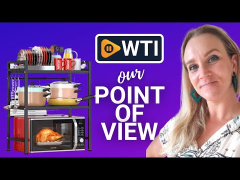 PUSDON Extendable Microwave Oven Rack - WTI product video review