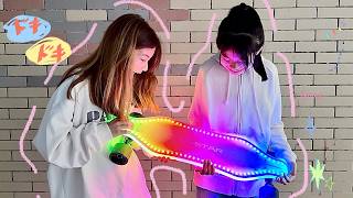 Bibuff V-Star children electric skateboard for only $220