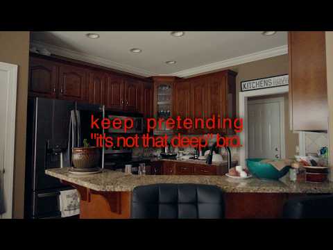 you're not \making jokes,\ you're scared of your own depth