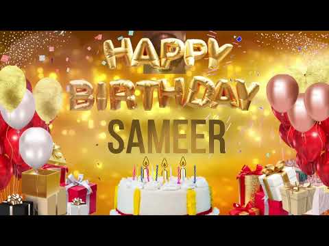 SAMEER - Happy Birthday Sameer