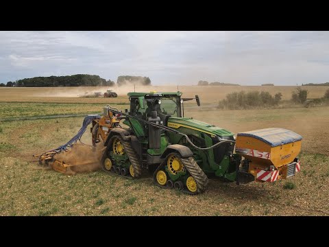 JOHN DEERE 8rx370 & FENDT 1050 | XL SEMIS DE COLZA 🇫🇷