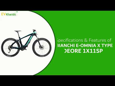 BIANCHI E-OMNIA X TYPE DEORE 1X11S electric bicycle features and specifications