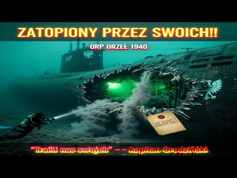 Polski Okręt WIDMO – ORP Orzeł Zatopiony przez BRYTYJCZYKÓW Trafili nas swoich – 1940