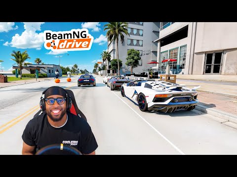 THIS MIAMI MAP IS INSANE!!! lmaooo | BeamNG.Drive