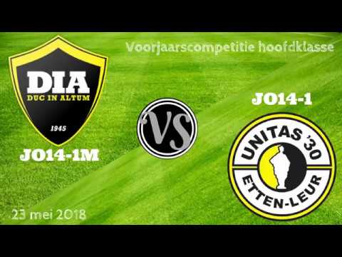 DIA Meisjes Academie JO14-1M vs UNITAS '30 JO14-1-
