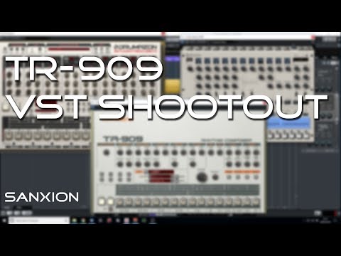 TR-909 VST Shootout - Roland, AudioRealism, D16, which is best (if any) ? - Sanxion Studio