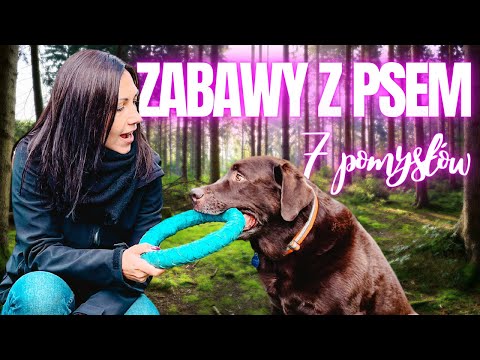 7 pomysłów na ZABAWY Z PSEM na spacerach i w ogródku