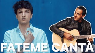 Fateme Cantà - Ultimo - Chitarra - Accordi e Ritmo - Facile