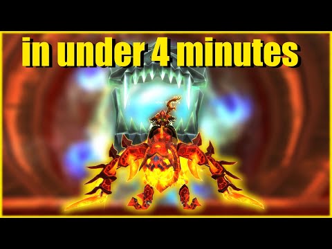 Quick Firelands Raid Clear | Mount Farm Speedrun | World of Warcraft