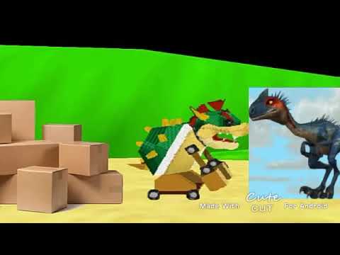 Gualong cazando robot bowser