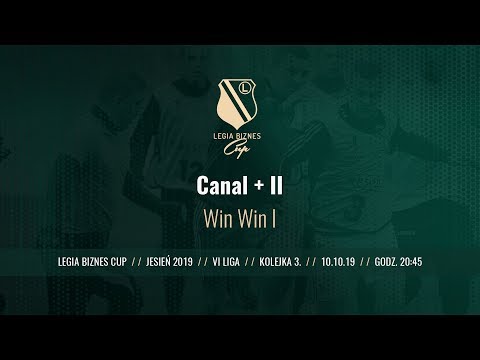 Skrót spotkania Canal+ II - Win Win I ( Legia Biznes Cup Jesień 2019 )