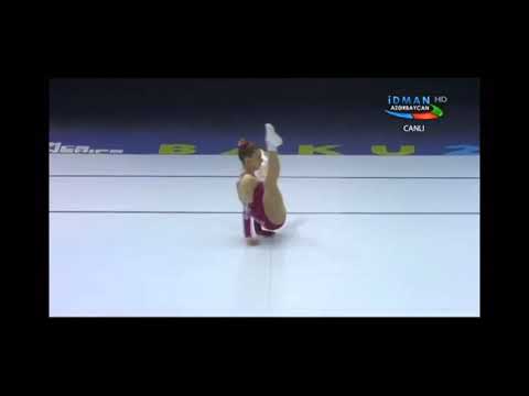 NURISLANOVA Ligita (LTU) - SENIORS IW Aerobic Gymnastics European Championships 2019