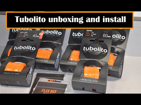 Tubolito road tubes / unboxing / weight / install
