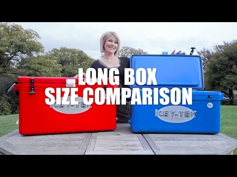 Icey-Tek 56L & 70L Long Cool Box
