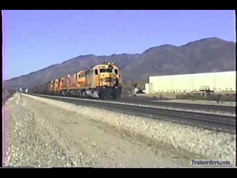Classic Railroad Series 622 - Santa Fe 5043 West at Ono, CA December 1, 1988