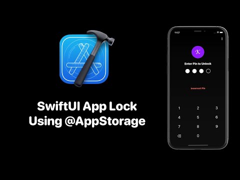 SwiftUI App Lock Using @AppStorage  SwiftUI 2.0 Custom Number Pad - SwiftUI 2.0 AppStorage