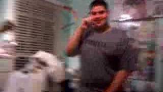 Myself, Janine, and Sean being stupid