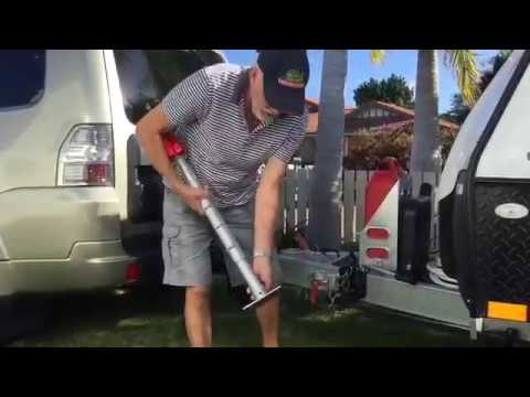 How to fit the Trail A Mate jack to your caravan by John Coles