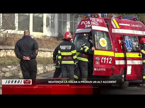 Neatenţia la volan a produs un alt accident ( 09 01 2023 )