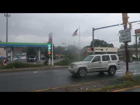 Severe Thunderstorm Over Westfield, Massachusetts. 8/26/2022.