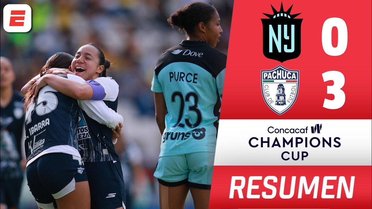 PACHUCA GOLEA al GOTHAM FC con doblete de CHARLYN CORRAL por el tercer lugar de la Concachampions W
