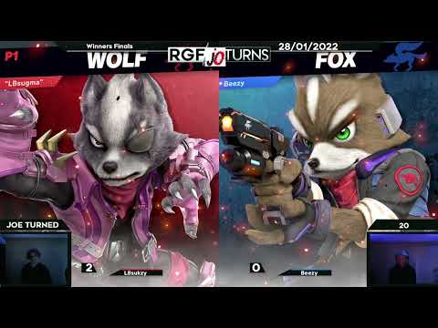 RGF JOTURNS | LBsukzy (Wolf) vs. Beezy (Mewtwo, Fox) | SSBU WFs