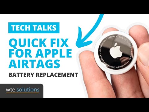 Quick Fix for Apple AirTag - Battery Replacement