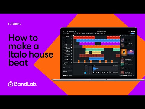How to make an Italo house beat using BandLab's free web Mix Editor (BandLab Tutorial)
