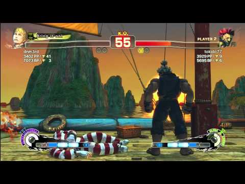 SSF4 AE [CO] dnm3rd vs tokido77 [AK]