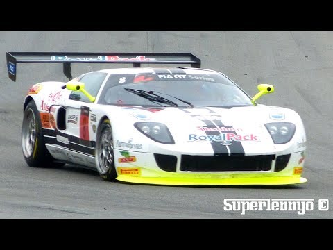 Ford GT GT3 - Lovely V8 Sounds & Fly-by's!