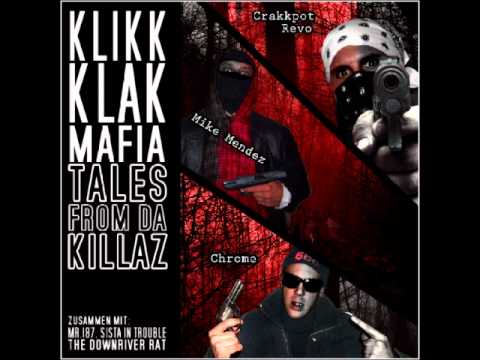 Klikk Klakk Mafia-Maske auf Überfall(Tales from da Killaz)Mike Mendez,Chrome,Revo