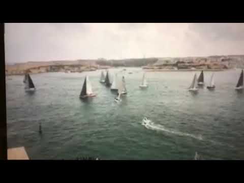 Rolex Middle Sea Race 2018 Start - Hurricane Hunter (PHI1188) and Tripp 40 Special Mention