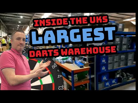 I Visited The Uks LARGEST DARTS Warehouse