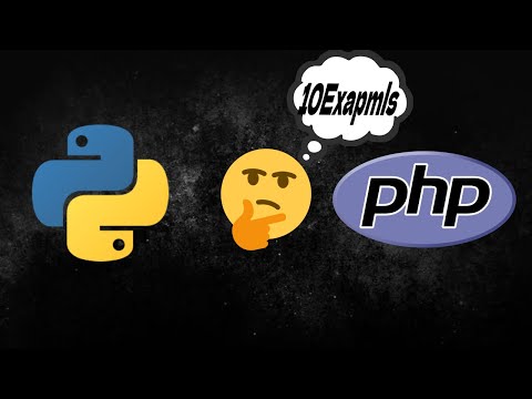 Python Vs Php 10 Exapmles