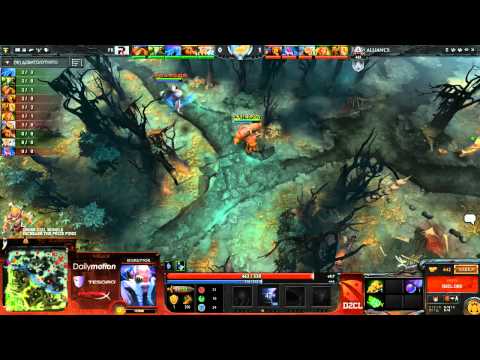 D2CL. Матч за 3 место. Alliance vs PowerRangers, bo5, game 1. 24.06.2014