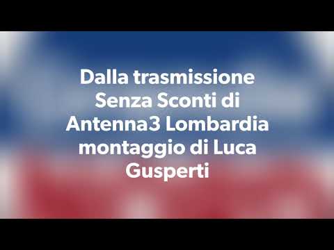 Presentazione di Monica Rizzi a Senza Sconti su antenna3 lombardia