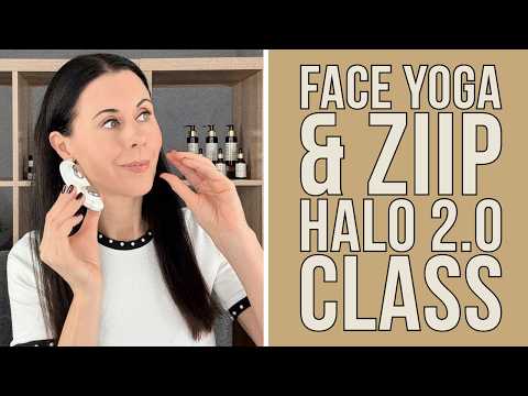 Your Ultimate Natural Face Lift Class With Microcurrent & Facial Exercise Using ZIIP HALO