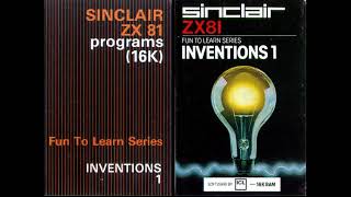 Inventions 1 (longplay) for the ZX81