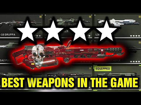 All Weapons 4 Stars - MAX Level Everything - Best Weapons Intense Guide - Aliens Fireteam Elite