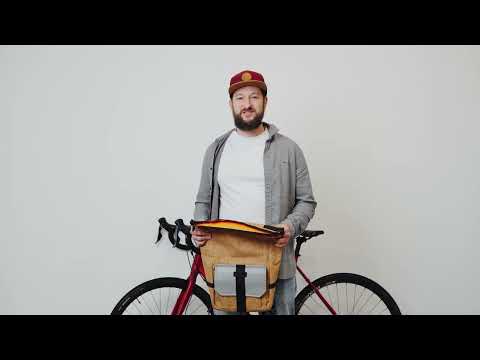 фото велосумка роллтоп на руль велосипеда velohorosho 0