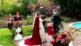Edited Live Stream of the Beautiful Wedding Ceremony of Stephen & Corey, October 25, 2025 (private)