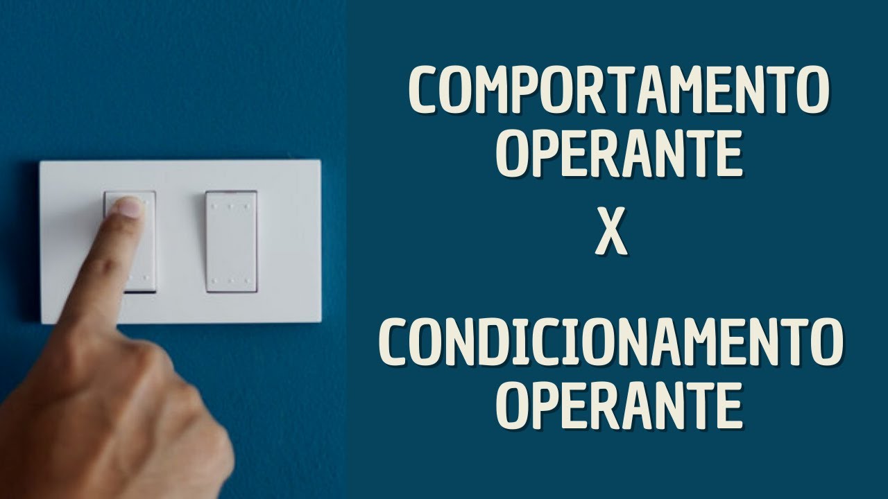 Diferenças entre comportamento operante e condicionamento operante