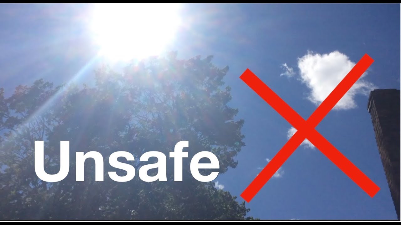 How to watch a SOLAR ECLIPSE and not GO BLIND!!!