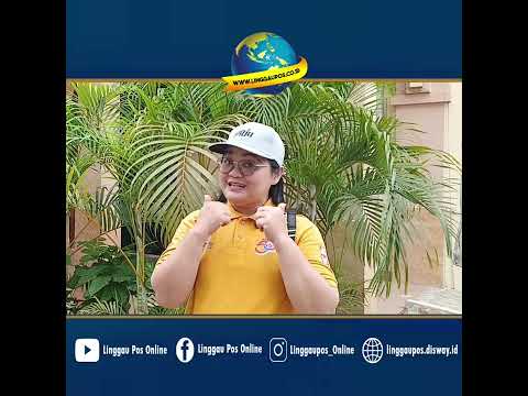 SMP Xaverius Lubuk Linggau Kompak Meriahkan Gerak Jalan