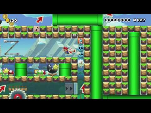 時間がないときも楽しめる、爽快スピードラン♪Speedrun 2 by A's/ズルニャン♪ - Super Mario Maker - No Commentary 1bq