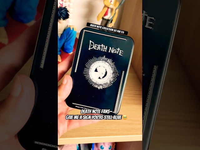 Vídeo relacionado con XTDMJ Death Note Buch, Death Note Merch Date Notizbuch Basics Planungsnotizbuch Heft Liniert Death Note für Cosplay Fans von Anime Büro Schulgeschenke Studenten