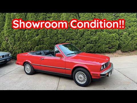 I Bought the Cleanest BMW E30 Convertible I've ever seen! A True All- Original Survivor