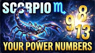 ♏ Scorpio Lucky Numbers Revealed: Why 8, 9 & 13 Are So Powerful 🔮
